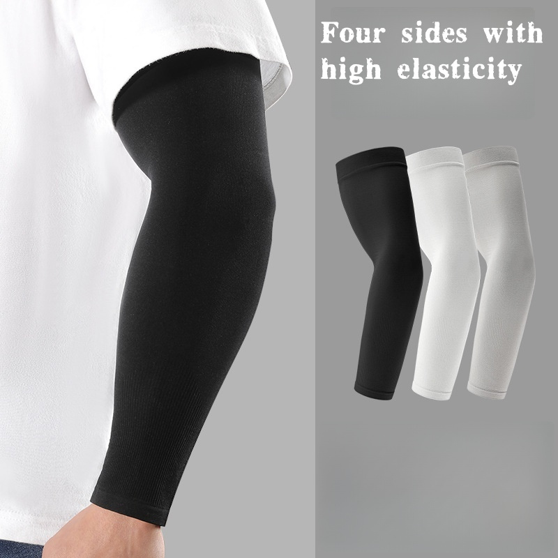 Cycling Gear Usa - 2 stuks ijszijde armmouwen, ademende UV-beschermingsarm