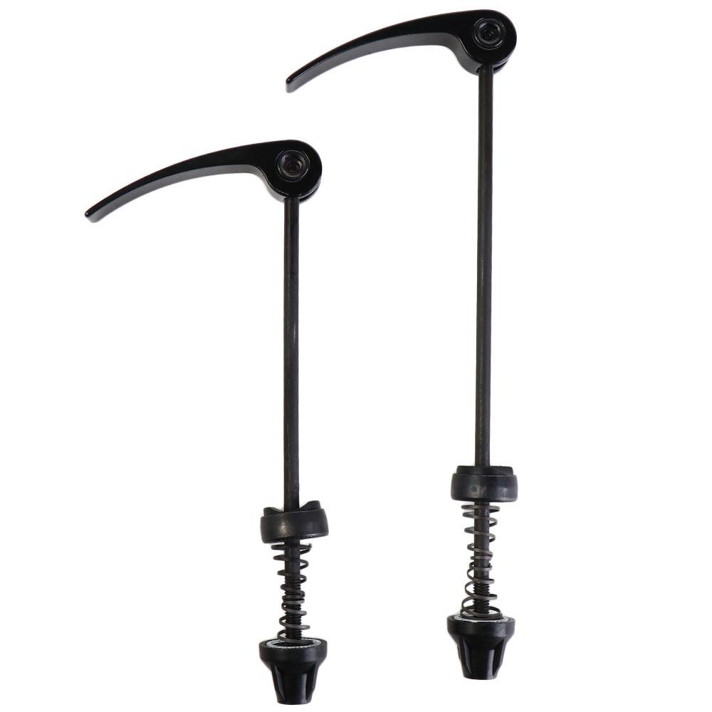 Quick Release Skewer - Metalen snelspanner 17,5 cm zwarte fiets
