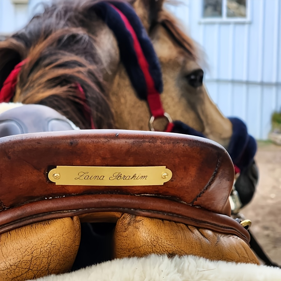 Cycling Gear Usa - Op maat gemaakte roestvrijstalen naamplaat met