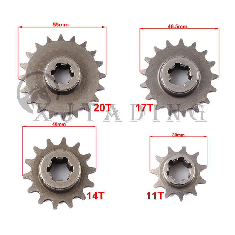 Cycling Gear Box - Motorfiets Voor Versnellingsbak Tandwiel T8F 11/14/17/20T