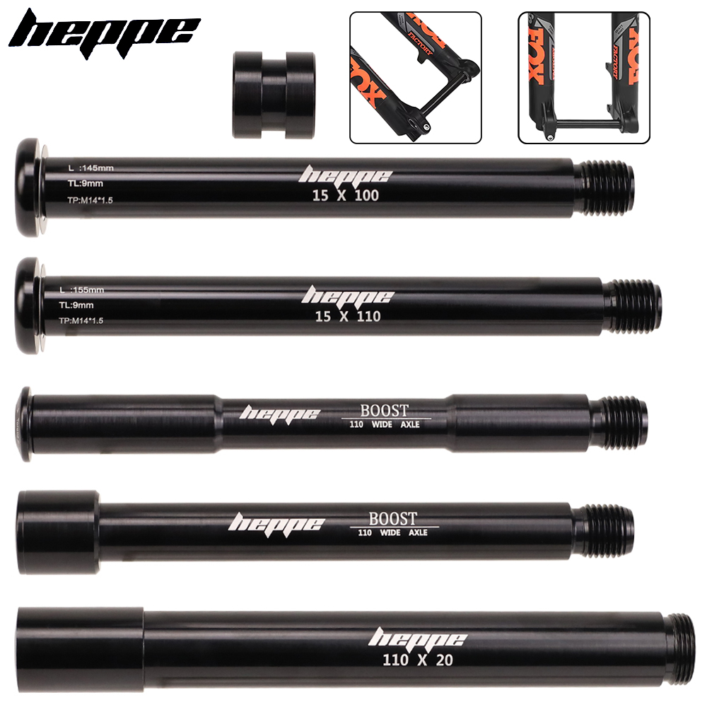 Quick Release Skewer - HEPPE Fiets 15x100/110 20x110 Steekas MTB
