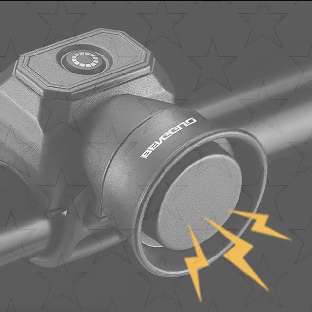 Bike Bell - Veiligheidsfietsbel, USB oplaadbare elektrische claxon, waterbestendige