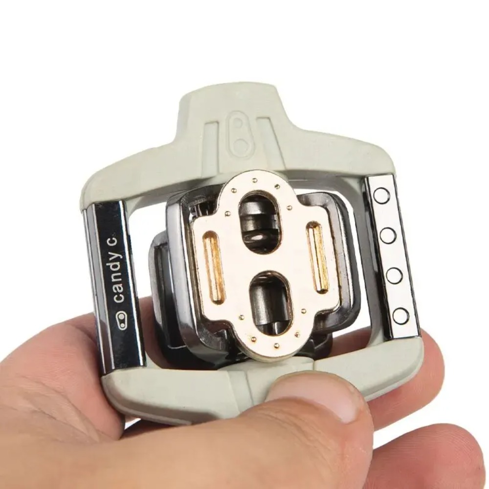 Clipless Mtb Shoes - Fietsvergrendelingspedaalplaatadapter Converter Clipless voor Shimano Spd/voor