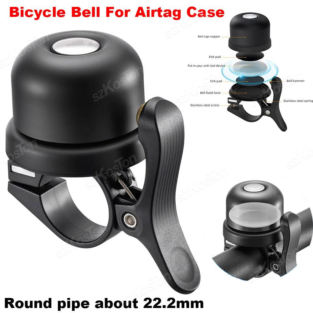 Bike Bell - Fietsbel voor Apple AirTag Verborgen Fietshouder