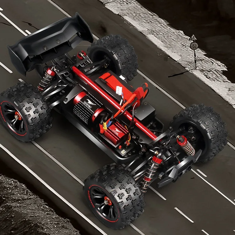 100 km/u hoge snelheid 4WD RC  - Cycling Gear Box recensie en prijs