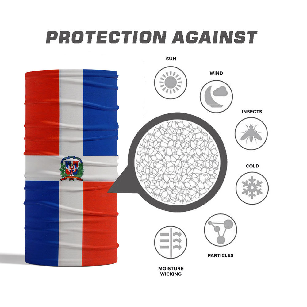 Dominica Nationale Vlag Bandan - Cycling Gear Usa recensie en prijs
