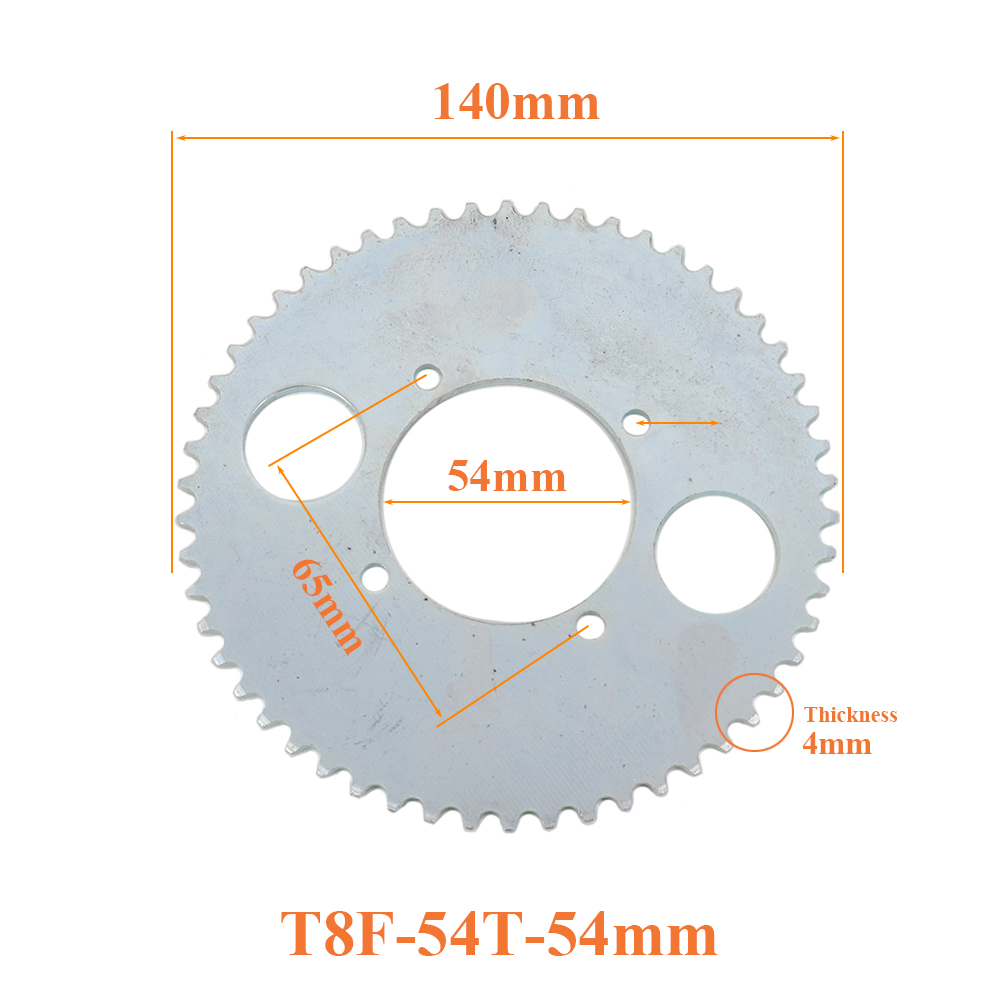 T8F 54T Kettingplaat 54mm 54 T - Cycling Gear Box recensie en prijs