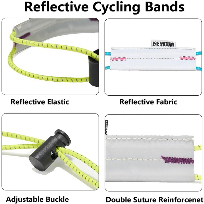 Reflecterende fietsbroekriem V - Cycling Gear Usa recensie en prijs